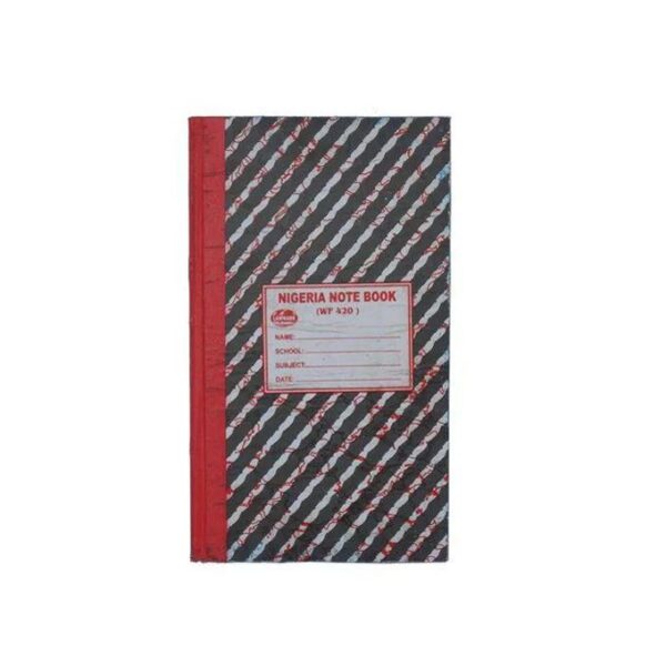 1 Dozen of Short Multipurpose Hard Cover Notebook (Small Volume 60 Sheets)